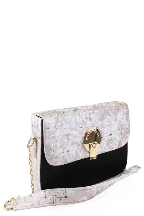 Women Hand Bag - 04746B - Walkeaze